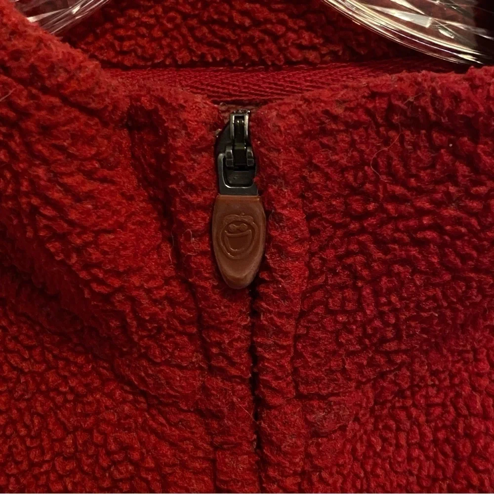 Good Kids By Life Is Good Boys Fleece Full Zip Jacket Red Size XL (12-14)